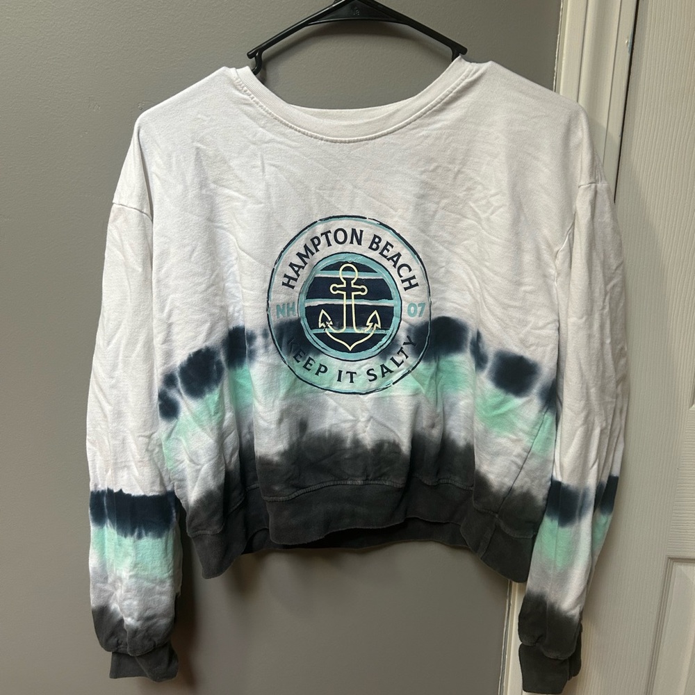 Hampton beach cropped shirt